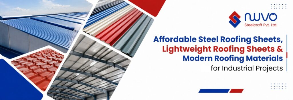 Affordable Steel Roofing Sheets, Lightweight Roofing Sheets & Modern Roofing Materials for Industrial Projects Steel Roofing Sheets